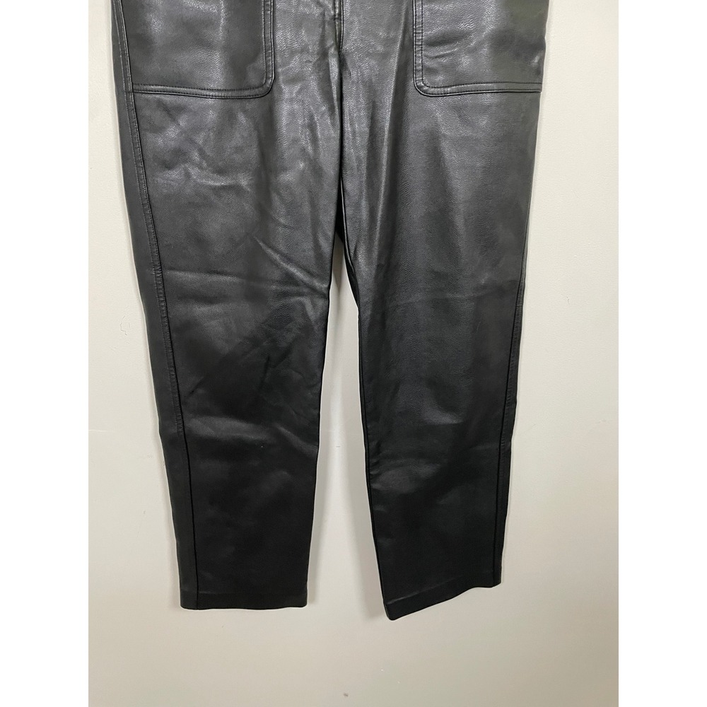 Aritzia Wilfred Free Lucy Pants in Black Size 6 Faux Leather Contemporary - Picture 3 of 11